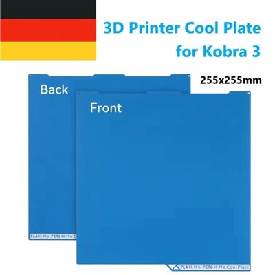 3D-Drucker für Anycubic Kobra 3 Cold Plate Double Sided Printing Build Teile DE