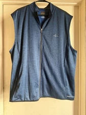 Greg Norman Collection Golf/Active Vest - Full Zip HYDROTECH Performance