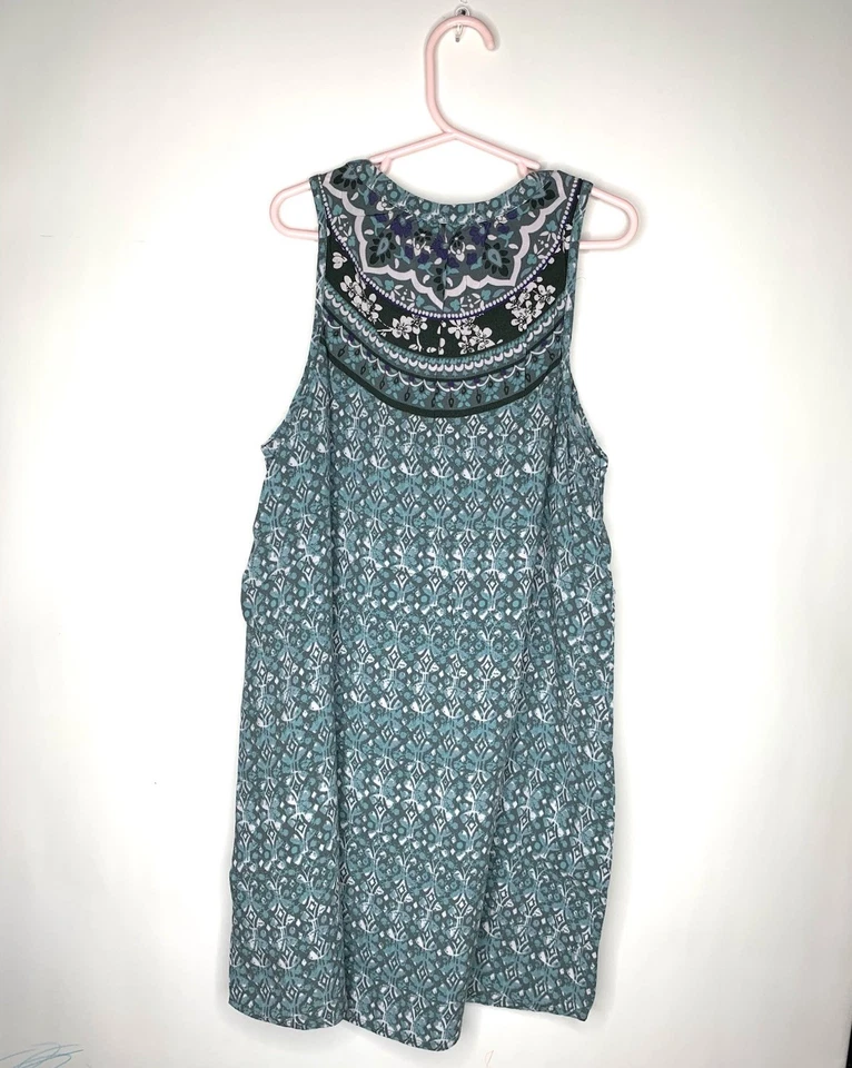 Vestido recto O’Neill verde boho sin mangas para niñas | Niña talla grande L Foto 2 de 3