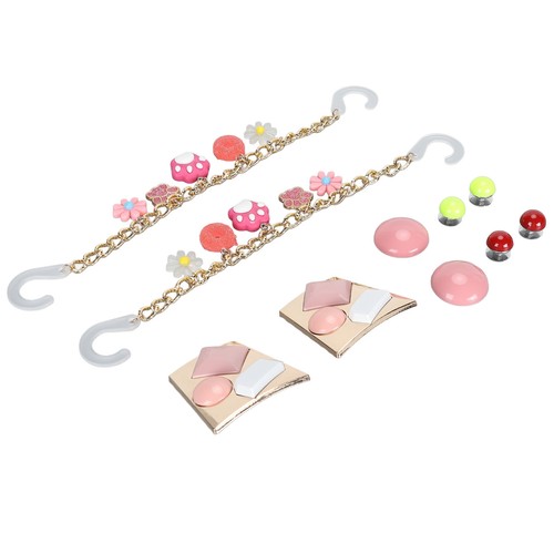 10pcs Decor Shoe Clips Fadeless Zinc Alloy Plastic Shoe Buckle Removable Hot. - Zdjęcie 22 z 22