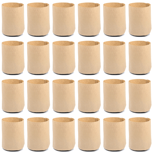 Paquete de 24 bolsas de cultivo de plantas/macetas de tela de aireación básica de 1/2 galón (color bronceado, 200GSM - Imagen 1 de 3