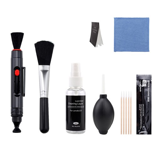 10-in-1 Professional Camera Cleaning Kit Soft Dust Cleaner Glasses Smart Watches - Afbeelding 8 van 19