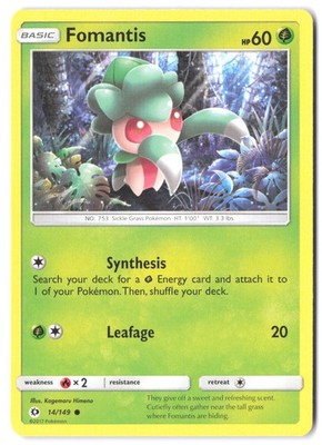 Fomantis 14/149 SM Base Set LP