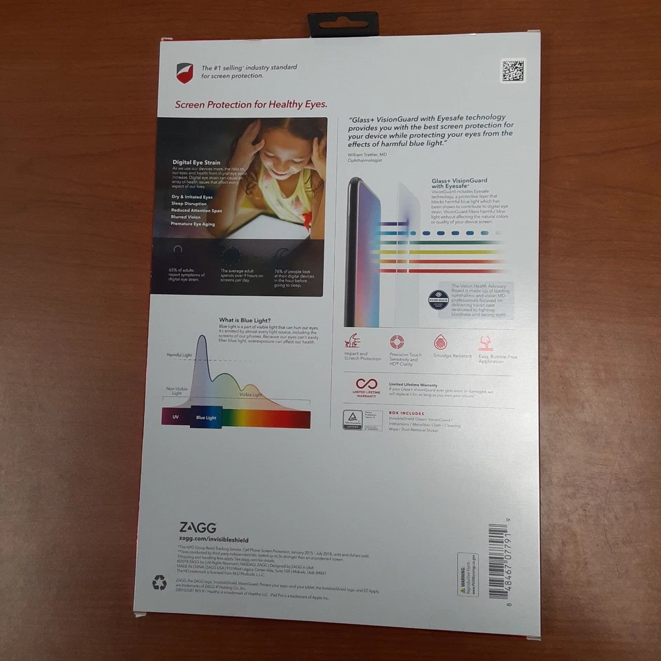 Zagg Invisible Shield for 12.9 inch iPad Pro - Image 2 of 3