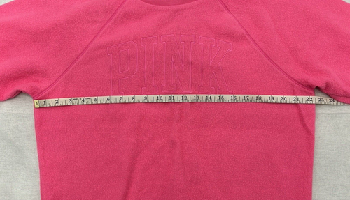 Victoria’s Secret PINK Crewneck Embroidered Logo Sweatshirt Pullover Size S - Picture 5 of 10