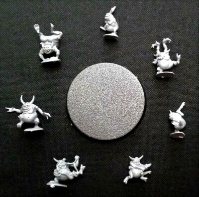 7 Nurglings Chaos Daemon Warhammer 40K Nurgle Sigmar From Plaguebearers Sprues E - Foto 2