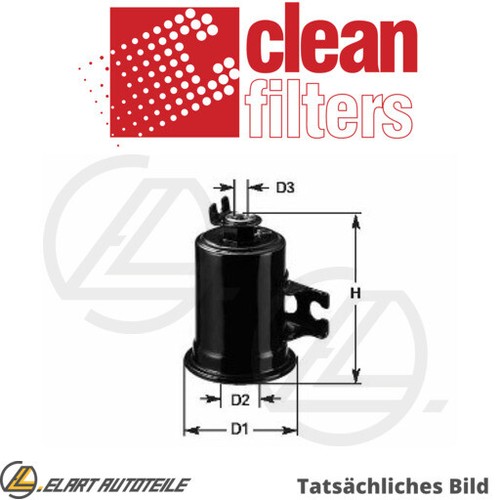 Filtro de combustible para toyota corolla/compact/combi/Lift back/verso/Spacio 1.4l
