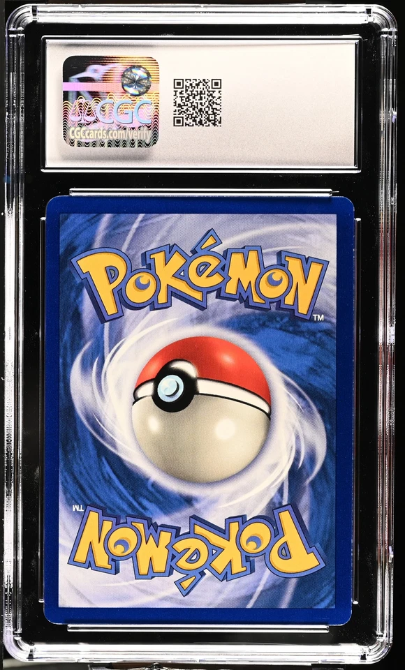 CGC 9 MINT Fire Energy Base Set 1st Edition 98/102 Energy Pokemon Card - Image 2 of 2