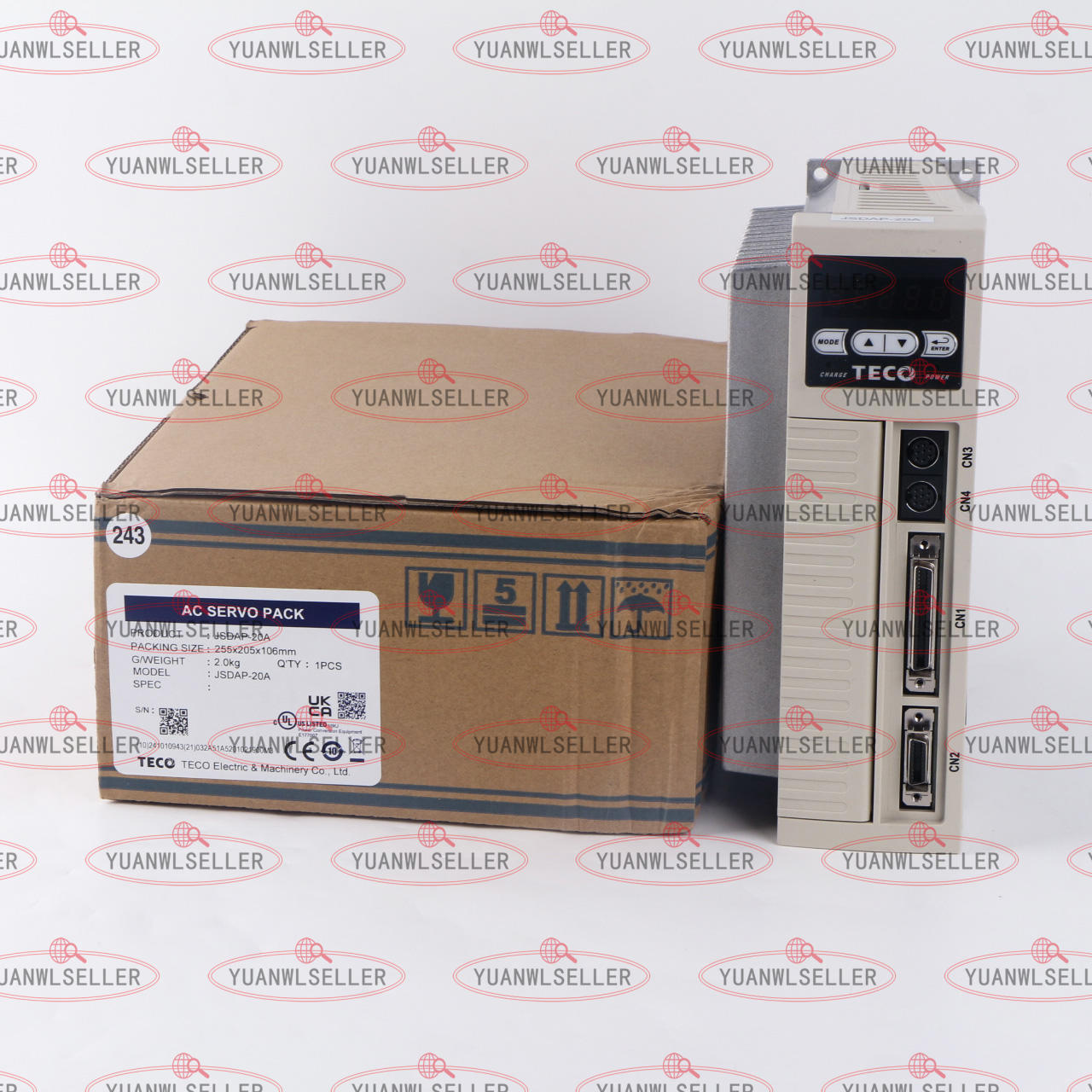 1PCS NEW TECO Servo Driver JSDAP-20A