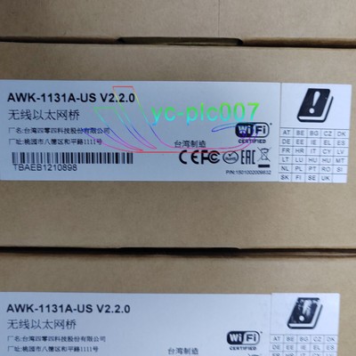 MOXA AWK-1131A-US V2.2.0 Wireless Ethernet Bridge NEW IN BOX DHL/FEDEX/UPS