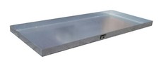 Small container tray 1390 x 600 x 60 mm 40 liter drip tray Bauer-S&uuml;dlohn
