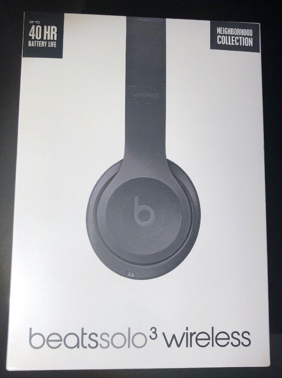 beats solo 3 wireless asphalt gray