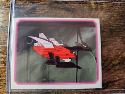 2003 Cards Inc. Transformers Generation 1 Stickers Laserbeak #D33 Decepticon