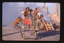 Jackass Movie Johnny Knoxville Steve-O Cast Shopping Cart Original Transparency 