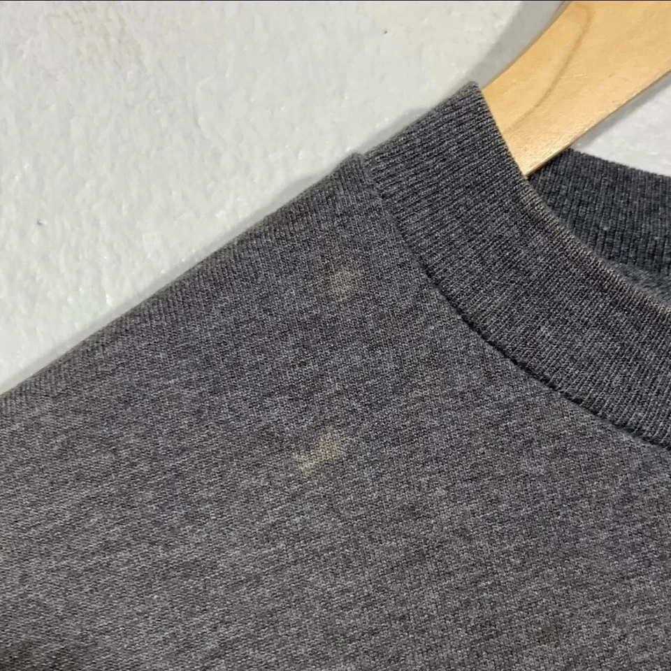 Винтажный мотоцикл 2000-х Big Dogs Born to Ride серый с длинным рукавом размер XL - Изображение 4 из 4