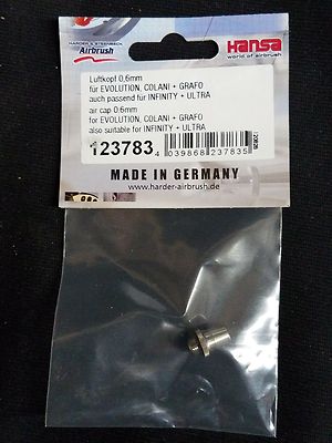 Harder & Steenbeck Air Cap 0.6mm For Evolution, Colani & Grafo 123783