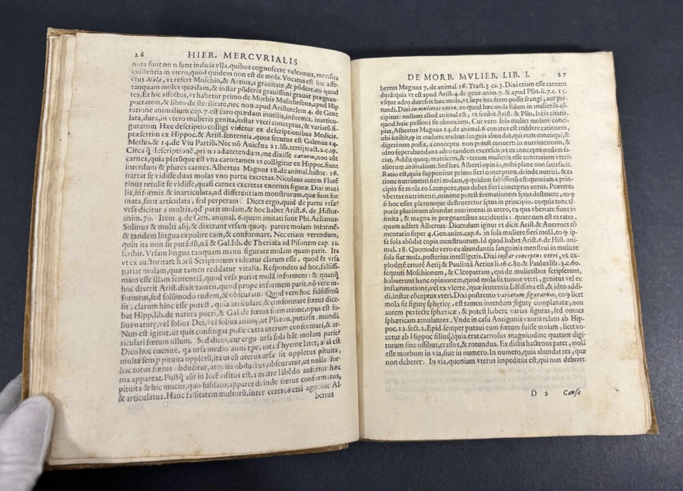 1618 Important Treatise on Ailments Which Women Are Most Prone by Mercuriale - Image 4 of 4