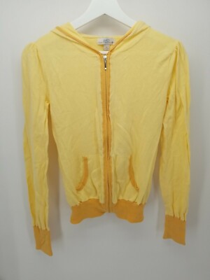 Womens Junions Wear It Declare It Lightweight Yellow Jacket Size M