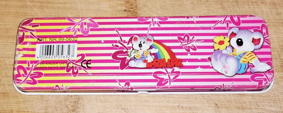 Stiftdose, -Box, Metall Tapsi-Bär, Koala, Kinder, Schule, Kindergarten... - Bild 2 von 4