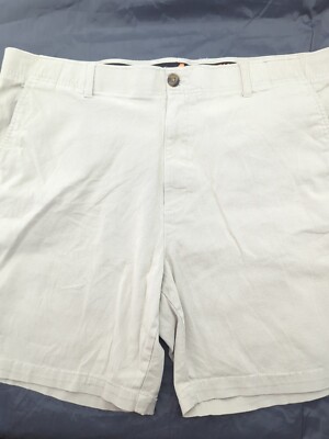 Architect Active Flex Deck Shorts Mens 42 Beige Couple Small Stains