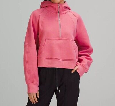 NEW Lululemon Scuba Oversized Half-Zip Hoodie Pink Blossom NEW Lululemon Scuba Oversized Half-Zip Hoodie Pink Blossom