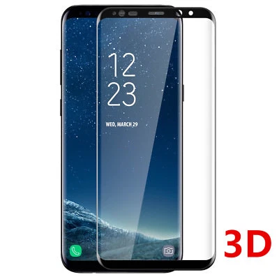 pour Samsung S8 S9 S10 S20 S22 VITRE VERRE TREMPE 3D Film Protection Intégral - Photo 1/4