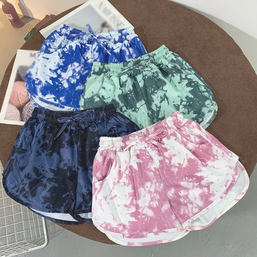 Hot Pants Retro Wash Tie Dye Casual 