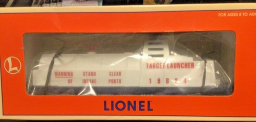 LIONEL 3470 US ARMY TARGET LAUNCHER TRAIN CAR 6-19824 O-27 GAUGE NIB - Picture 6 of 6