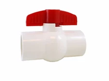 PVC COMPACT BALL VALVE 1" - Socket - Sanipro