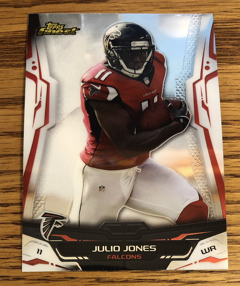 Julio Jones 2014 Topps Finest Falcons Card #54    *5070*