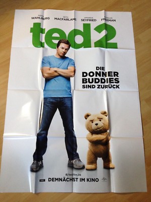 Filmposter * Kinoplakat * A0 * Ted 2 * 2015 * Regie: Seth MacFarlane