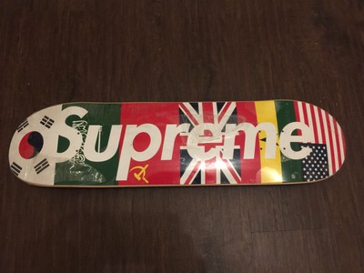 supreme flag skateboard