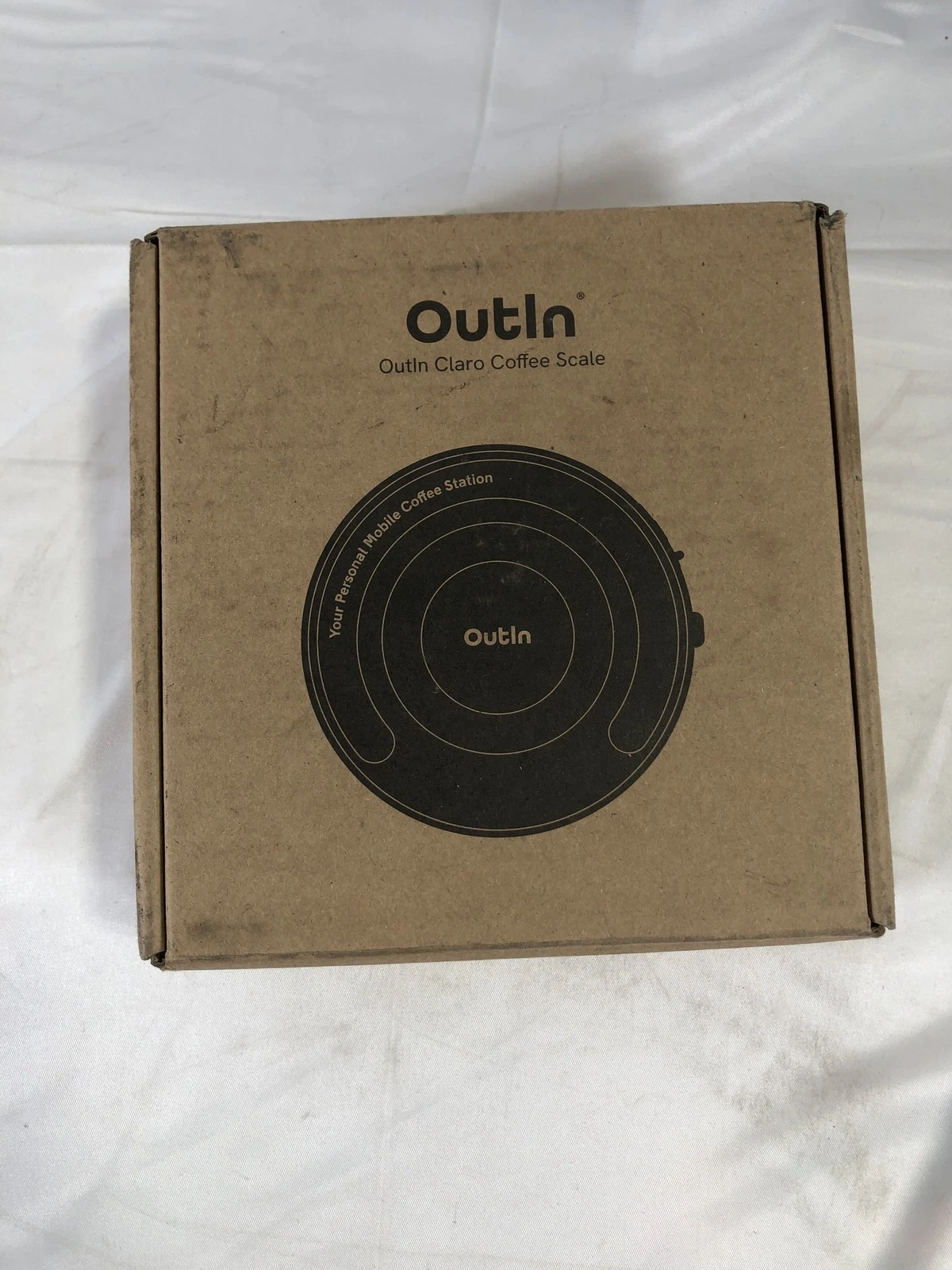 OutIn Claro Portable Coffee Scale, Espresso Scale 2kg/0.1g Accurate Measurement,