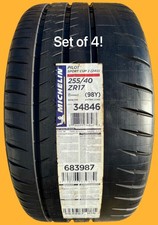 Four Brand New 25540zr17 98y Michelin Pilot Sport Cup 2 240 Tires 2554017