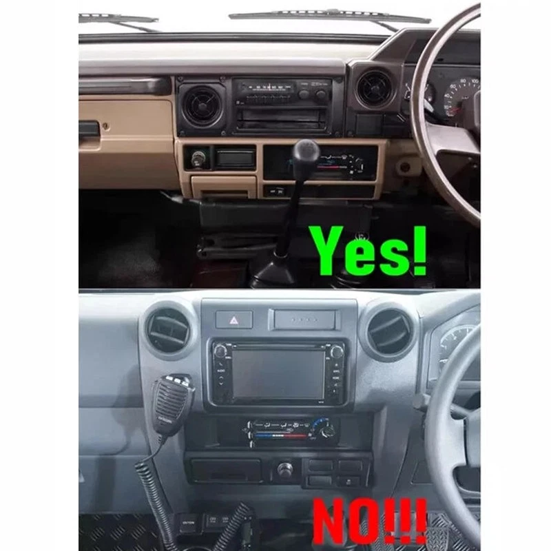 7" 6+128GB For Toyota Land Cruiser LC70 LC90 Series 1983-2006 Car Radio Carplay - Image 2 of 4