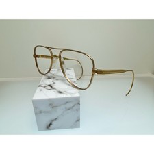 Gold Art Craft Aviator 1970s USA Eyeglasses Rare Add Blue light or Sunglasses