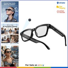 Smart Glasses with Camera 1080P HD Video Recording Hands Free POV for Vlog