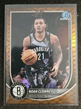 2025-26 Bowman #BCV-151 Noah Clowney Chrome Reptilian Refractor