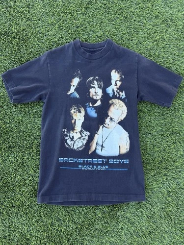 Y2k Single Stitch Backstreet Boys World Tour Te 2000s vintage concert t-shirt, vintage, single stitch, B+ condition