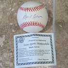 Hank Aaron Signed Rawlings Official National League Baseball Braves COA