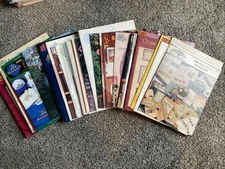 HUGE LOT 45 MIXED Counted Cross Stitch Patterns Charts ALL THEMES Samplers +++++