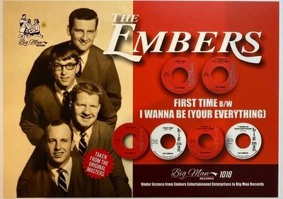 Big Man Records vinyl 45  (Northern Soul) / Embers - First Time b/w I Wanna Be