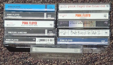 11 CASSETTE LOT - PINK FLOYD THE WALL MEDDLE ...