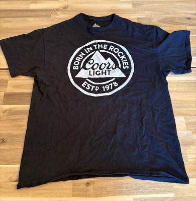 Coors Light Beer T-Shirt Size Large Never Worn