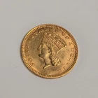 Photo of a 1861-P Gold Dollar from an eBay listing that sold on Jun 25, 2026