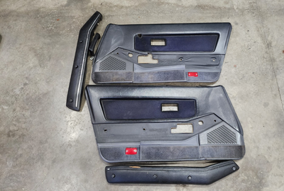 レアインディL7 / Prepare For The Taking 86-89 Nissan Z31 300ZX Door Cards Panels Left & Right Pair With