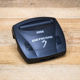 Sega Model 3 Genesis Video Game Console w/ RF Adapter & PSU MK-1461 U279751