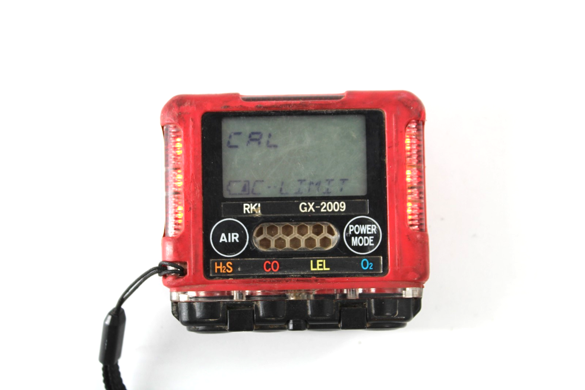 RKI Instruments GX-2009 Gas Monitor - H2S, CO, LEL, O2 - WORKS | eBay