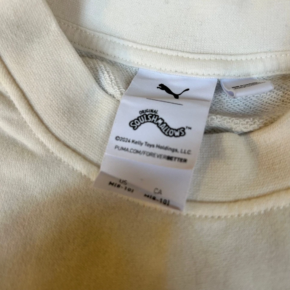 Puma Squishmallows Kids графический футболка платье сова печать коротким рукавом M(8-10) - Изображение 3 из 4