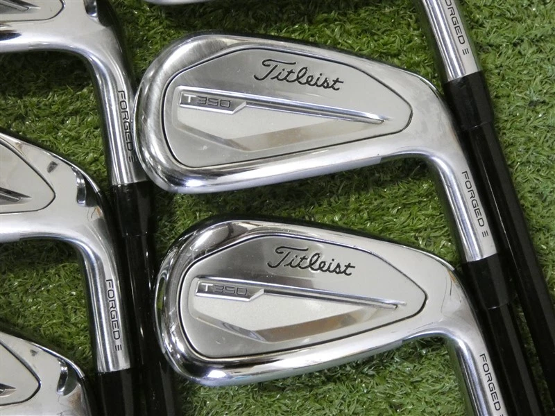 Hierros forjados Titleist 2023 T350 6-P y 48* con grafito regular Tensei excelente Foto 2 de 4
